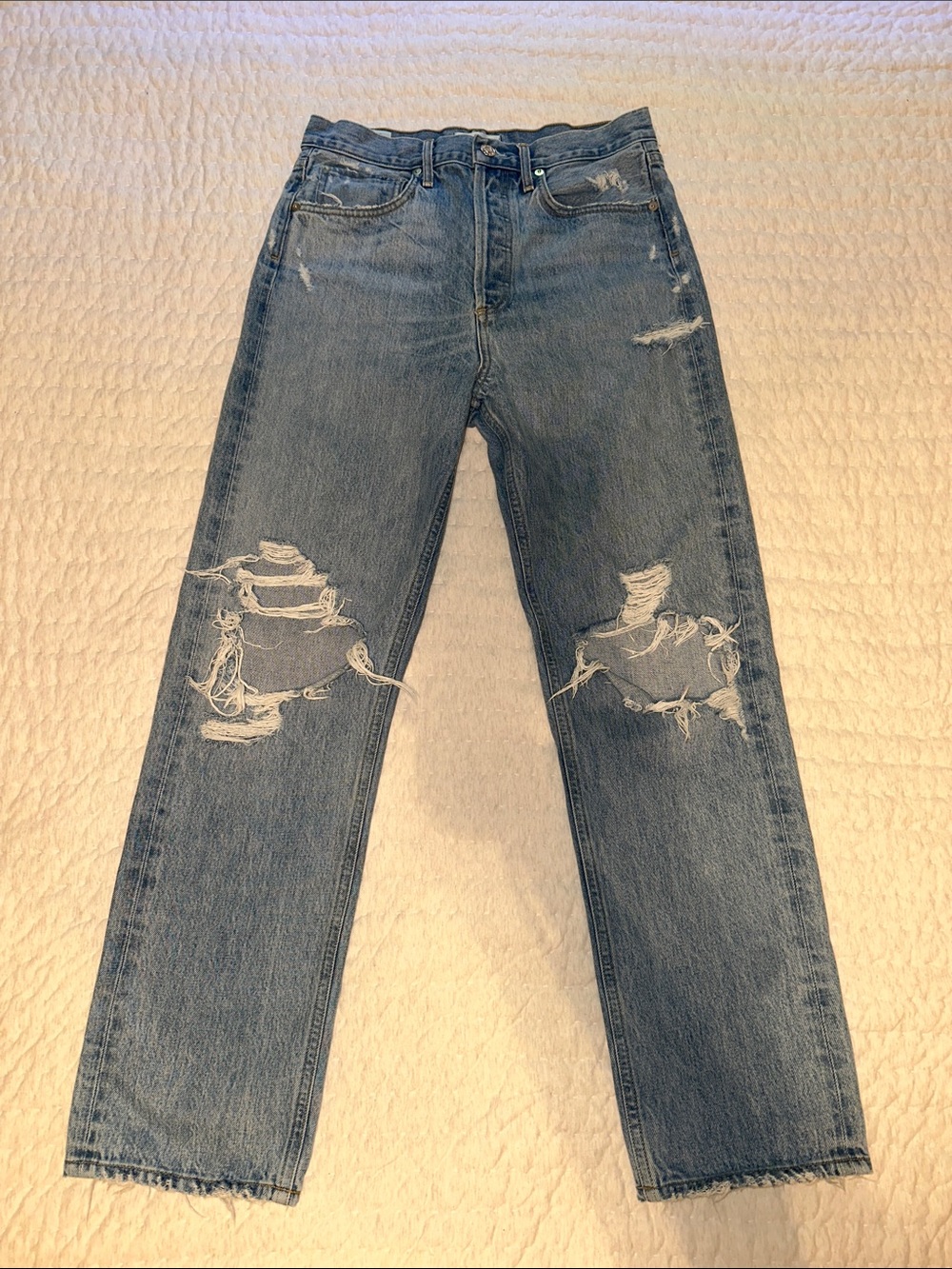 Agolde Women's Mid Rise Loose Fit 90s Jean size 27